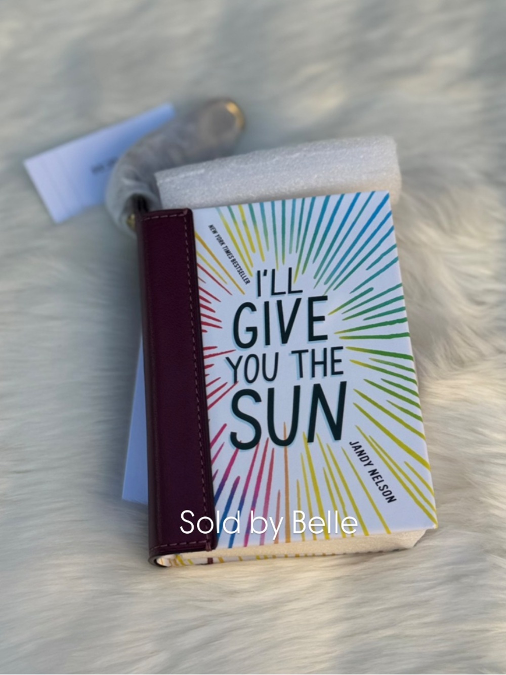 NWT Coach I'll Give You The Sun By Jandy Nelson Book Bag Charm